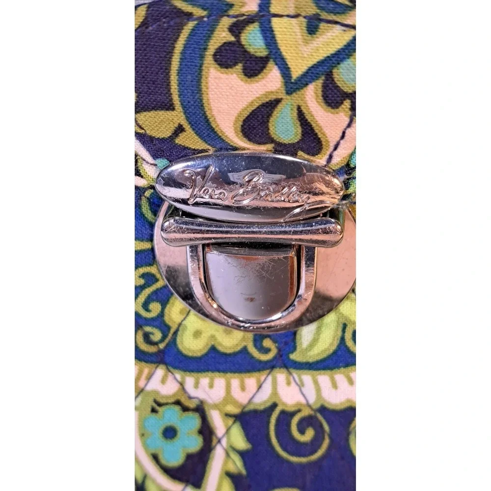 Vera Bradley Messenger‎ Rythm & Blues Pattern Laptop Attache Convertible Strap